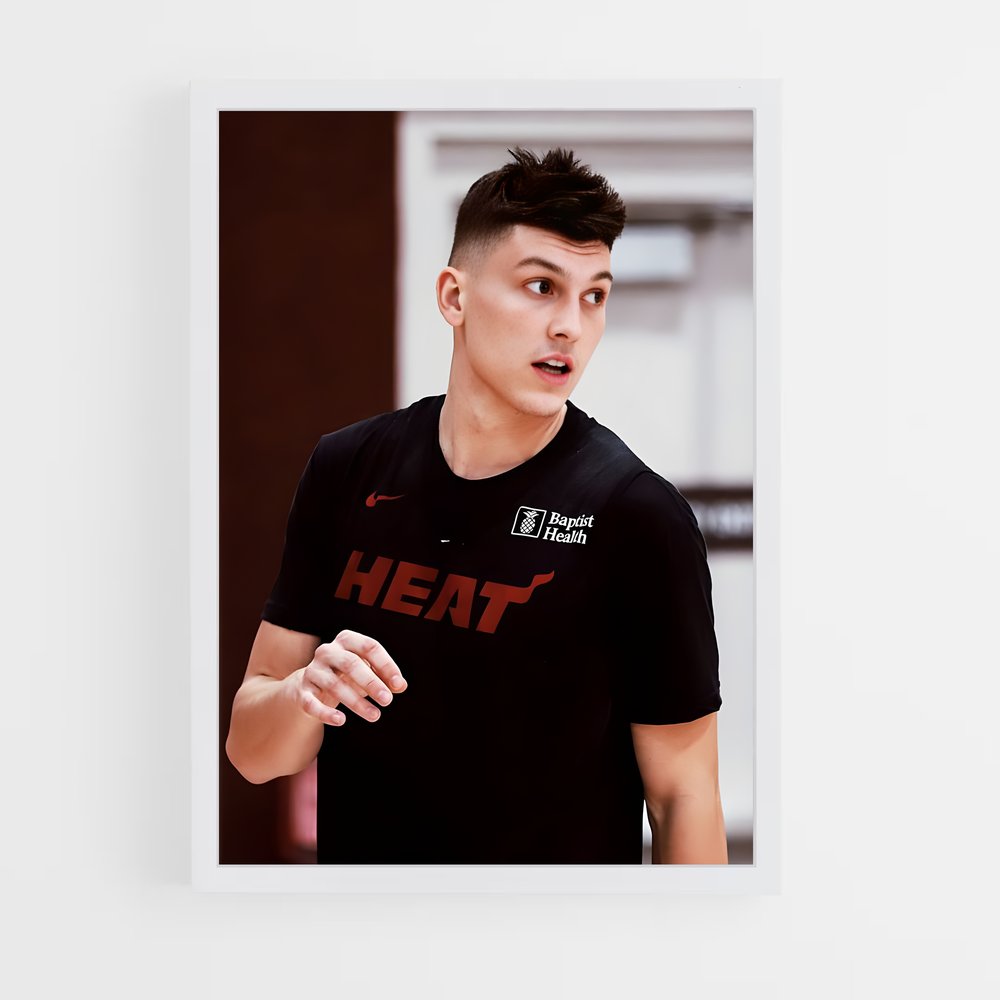 Poster Tyler de herro – affiche Basketball (vue 3)